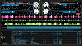 Serato 3.0 Stems Performance Mix - 4 deck DJ mix transition mashup - House music