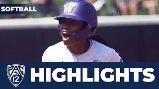 Washington vs. Indiana | Softball Highlights | NCAA Tournament | Columbia Regional | 2024 Season