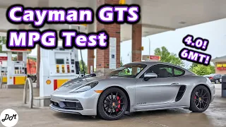 2021 Porsche 718 Cayman GTS 4.0 6MT – MPG Test | Real-world Highway Range