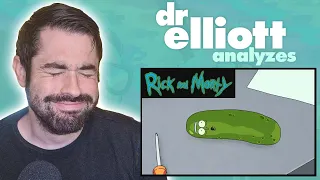 Doctor REACTS to Rick & Morty | Psychiatrist Analyzes Pickle Rick | Dr Elliott