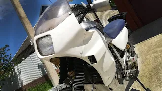 Пластик на мотоцикл СВОИМИ РУКАМИ!!! Обвес для Honda Transalp 600 из стеклопластика!!! FIBERGLASS.