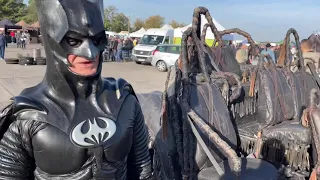 Batman w Toruniu Atrakcja Toruńskiego Bazaru Motocyklowego Toruń