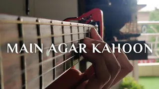 Main Agar Kahoon | Om Shanti Om | Fingerstyle Guitar Cover (Arr. By @SambitChatterjee_Badsha)