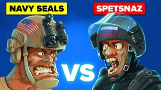 US Navy SEALS vs Russian Spetsnaz - Special Forces Comparison