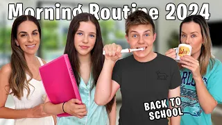 Our REAL School Morning Routine 2024