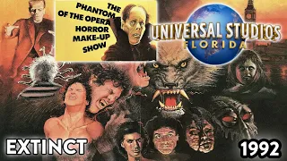 The Phantom of the Opera Horror Make-Up Show Universal Studios Fl 1992