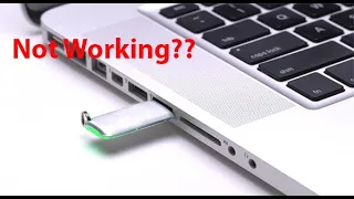 (100% Working) Fix Pen Drive Not Showing in My Computer or USB not recognize