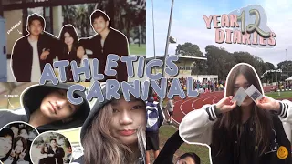 yr12 diaries 🌦 athletics carnival vlog l งานกีฬาสีโรงเรียนมัธยมออสซี่ l athenie