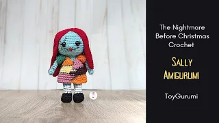 How to Crochet Sally Amigurumi || The Nightmare Before Christmas Crochet Sally Jack Amigurumi