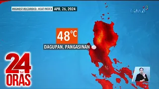 PAGASA - mahigit 40 lugar sa bansa, posibleng makaranas ng "danger-level" na heat index... | 24 Oras