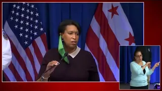 WATCH: DC Mayor Muriel Bowser holds new conference