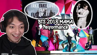 Airplane Pt.2 + O!RUL8,2? LY Remix + Idol - BTS 2018 MAMA Performance Reaction