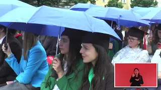 Cerimonia di laurea - 12 maggio 2023 - video con traduzione in lingua italiana dei segni LIS