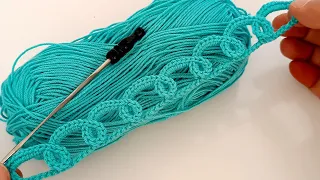 Unique new design! Crochet stitch model you will see for the first time