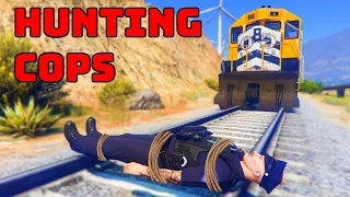 Hunting 100 Cops In GTA 5 RP