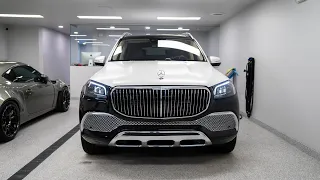 The most LUXURIOUS vehicle we’ve ever wrapped! GLS600 MAYBACH!
