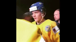 WJC - Team Canada vs Sweden - from bus to ice, warmups and player intros - January 5, 2018