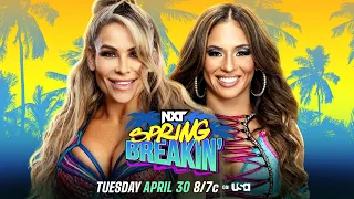 WWE 2K24 Natalya Vs. Lola Vice | NXT Spring Breakin' Night 2