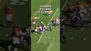 Javonte Williams is a tank😤 #viral #fyp #viralshorts #shorts #nfl