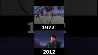 Lorax leaving ll Лоракс уходит 1972 vs 2012