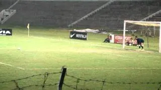 the semifinal match manipur vs services ,the santosh trophy 2011