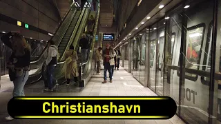 Metro Station Christianshavn - Copenhagen 🇩🇰 - Walkthrough 🚶