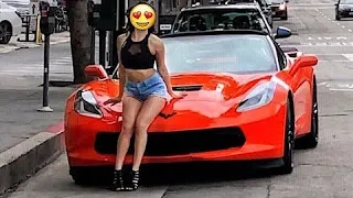 See What She Did When She Saw His Red Car