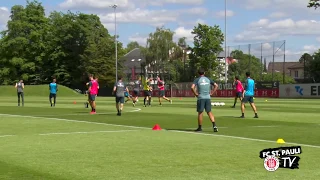 Impressionen vom Training an der Kollaustraße | FC St. Pauli TV