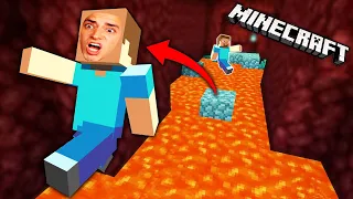 I TRIED SPEEDRUNNING IN MINECRAFT!