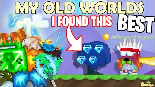 Checking My Old Growtopia Worlds for EXPENSIVE Items Compilation pt.2 OMG! | GrowTopia