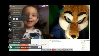 FURRY ISHOWSPEED SCARES LITTLE KID ON OMEGLE 😂😂😂