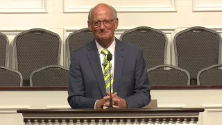 Dr. Jack Trieber preaching "Simple or Prudent" on May 1, 2024