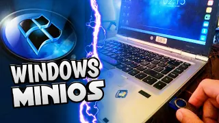 INSTALANDO WINDOWS 7 MINIOS EN UNA PC DE BAJOS RECURSOS 🔴Windows Lite 2024