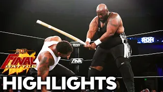 Taylor vs King in Fight Without Honor: Final Battle 2021 Highlights