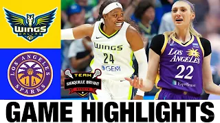 Los Angeles Sparks vs Dallas Wings Highlights | Women's Basketball | 2024 WNBA