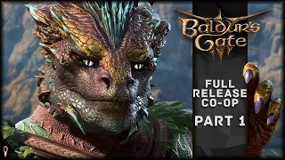 The DARK URGE Consumes US - Baldur's Gate 3 CO-OP FULL RELEASE Gameplay Part 1(Dragonborn Druid)