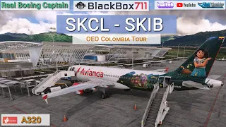 MSFS FENIX A320 B2 | OEO Colombia Tour from Cali/SKCL to Ibague/SKIB (Multiplayer)