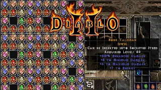 Diablo2 Fury Within - Cách ghép jewel cam, jewel nâu, craft jewel recipe