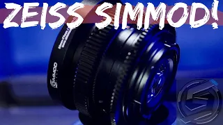 Zeiss Cine Lens with Simmod Lens!