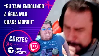 O CASIMIRO QUASE MATOU O BELTRÃO NO MEIO DA LIVE! - Cortes TNT Sports