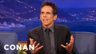 Ben Stiller Doesn't Like Calling Himself A Vegan | CONAN on TBS