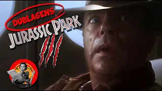 Jurassic Park III - duas dublagens (DVD e TV aberta)