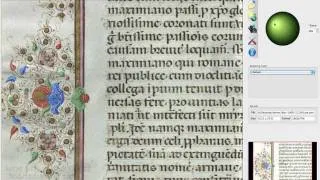 RTI example : illuminated manuscript