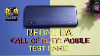Redmi 9A Test Game Call Of Duty Mobile | Helio G25
