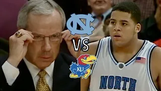 Full Game: Roy Williams and #2 Kansas vs North Carolina | 2002 Preseason NIT