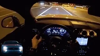 Ford Mustang GT V8 POV Night Drive | A Great Soundtrack