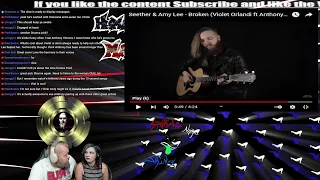 Savage Reactions - Seether & Amy Lee - Broken (Violet Orlandi ft Anthony Vincent COVER) with Cody…