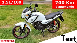 "Test" LA MEILLEURE MOTO POUR FAIRE FACE À LA CRISE ÉCONOMIQUE 🤑 "Honda CB125F de 2022"