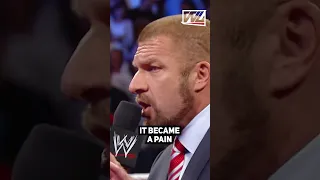 Why Triple H Shaved Off His Hair