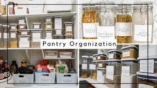 Pantry Organization | Corner Pantry Organization Ideas 2021 | Organize with Me